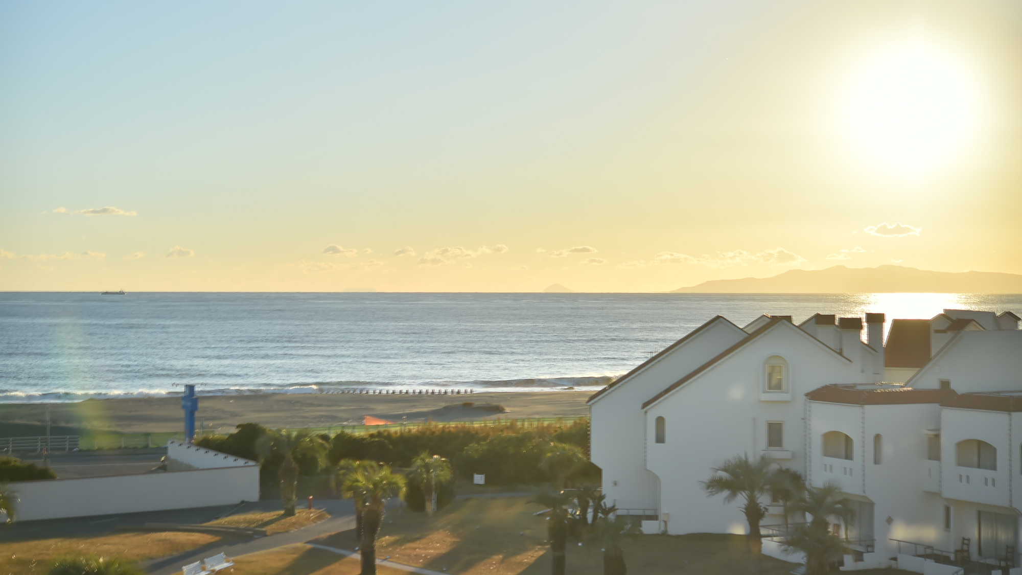 海側客室からの眺め