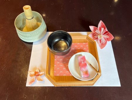 春限定企画　「お抹茶セット」