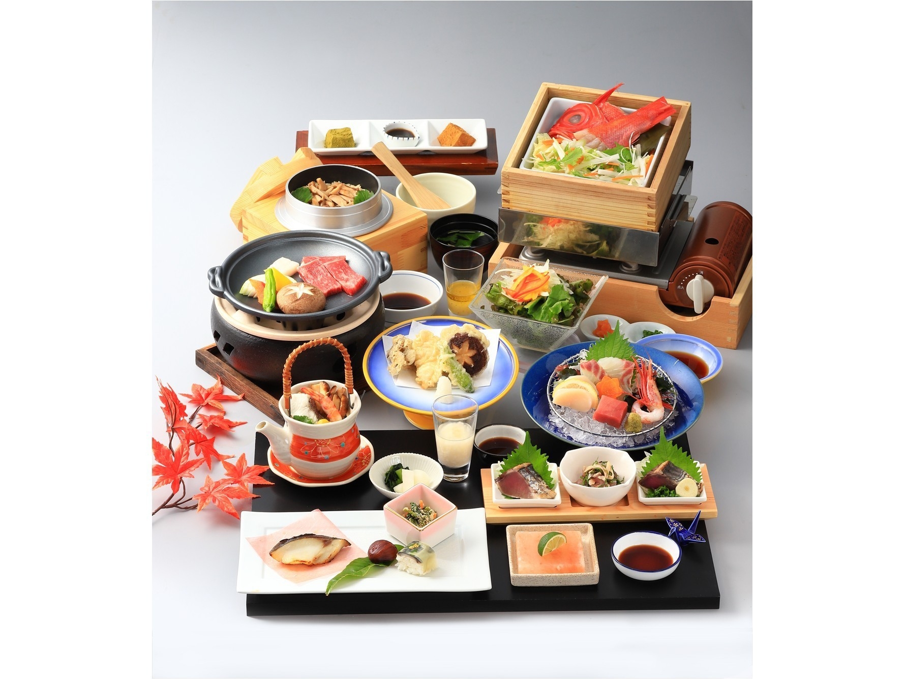 【人気No.1／黒潮懐石16品】黒潮が育んだ海と山の恵み！旅の記憶に残る季節の懐石料理＜一泊二食＞