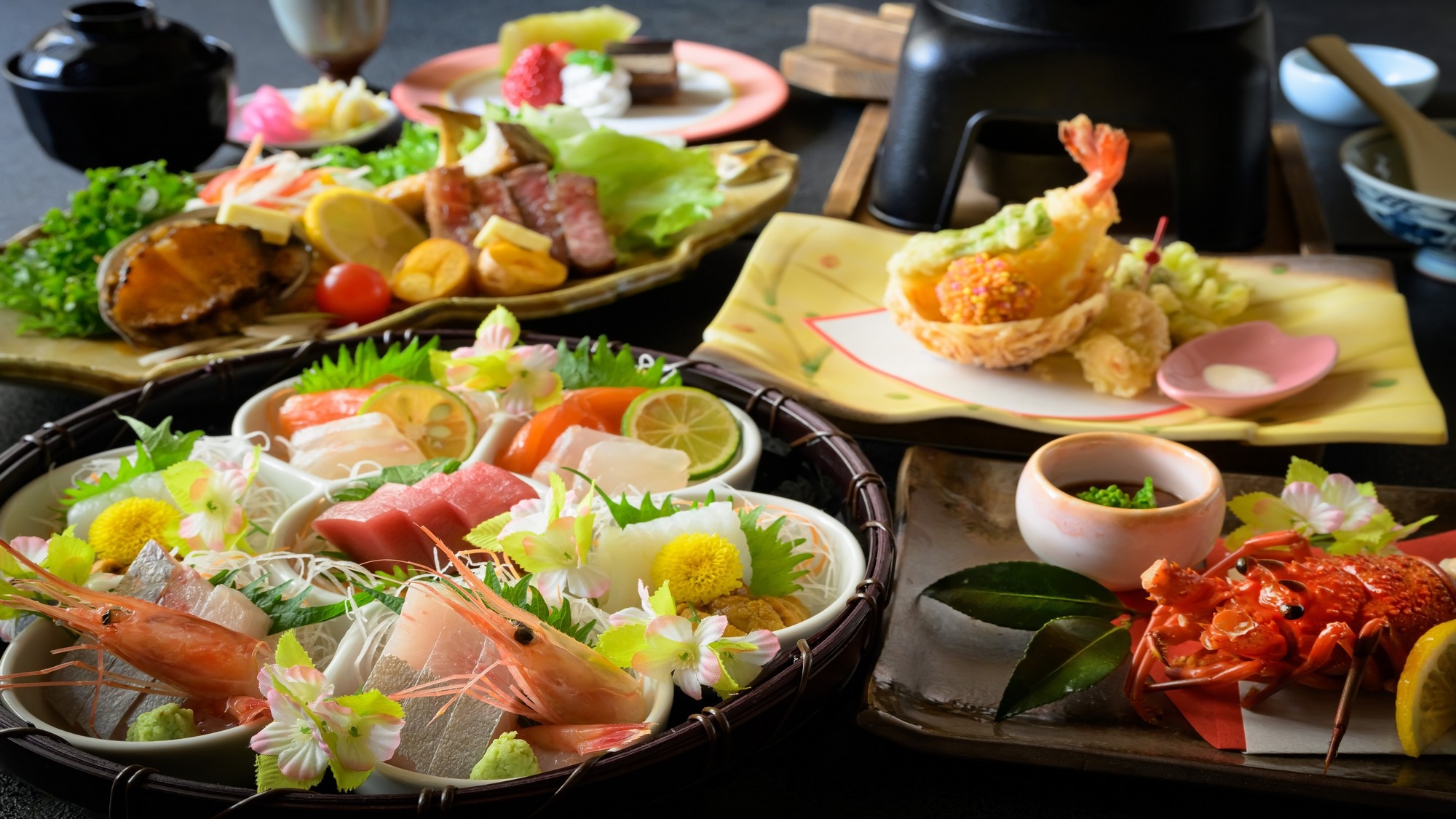 【露天風呂客室が半額！】テラス付き客室もお得で早いもん勝ち！春の美食満載〇春の特選極み