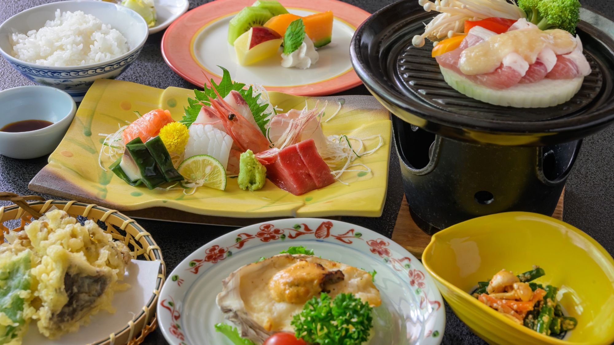 【量控えめでリーズナブル＜秋のみどり＞】ふくいポークに牡蛎味噌グラタン！紅葉狩りやお気軽旅行に♪
