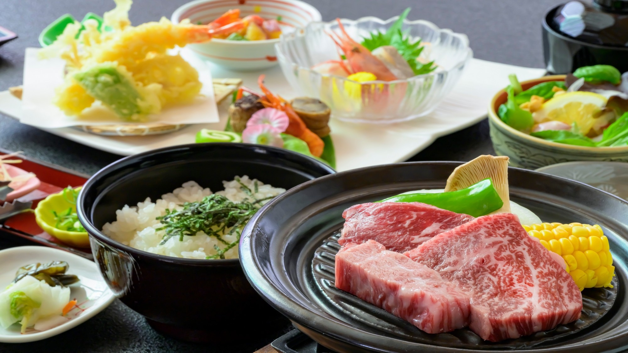 期間限定【リーズナブル〇スタミナ満点＜夏の焼膳＞】嬉しい１１５００円〜！お手軽な夏旅にオススメ♪