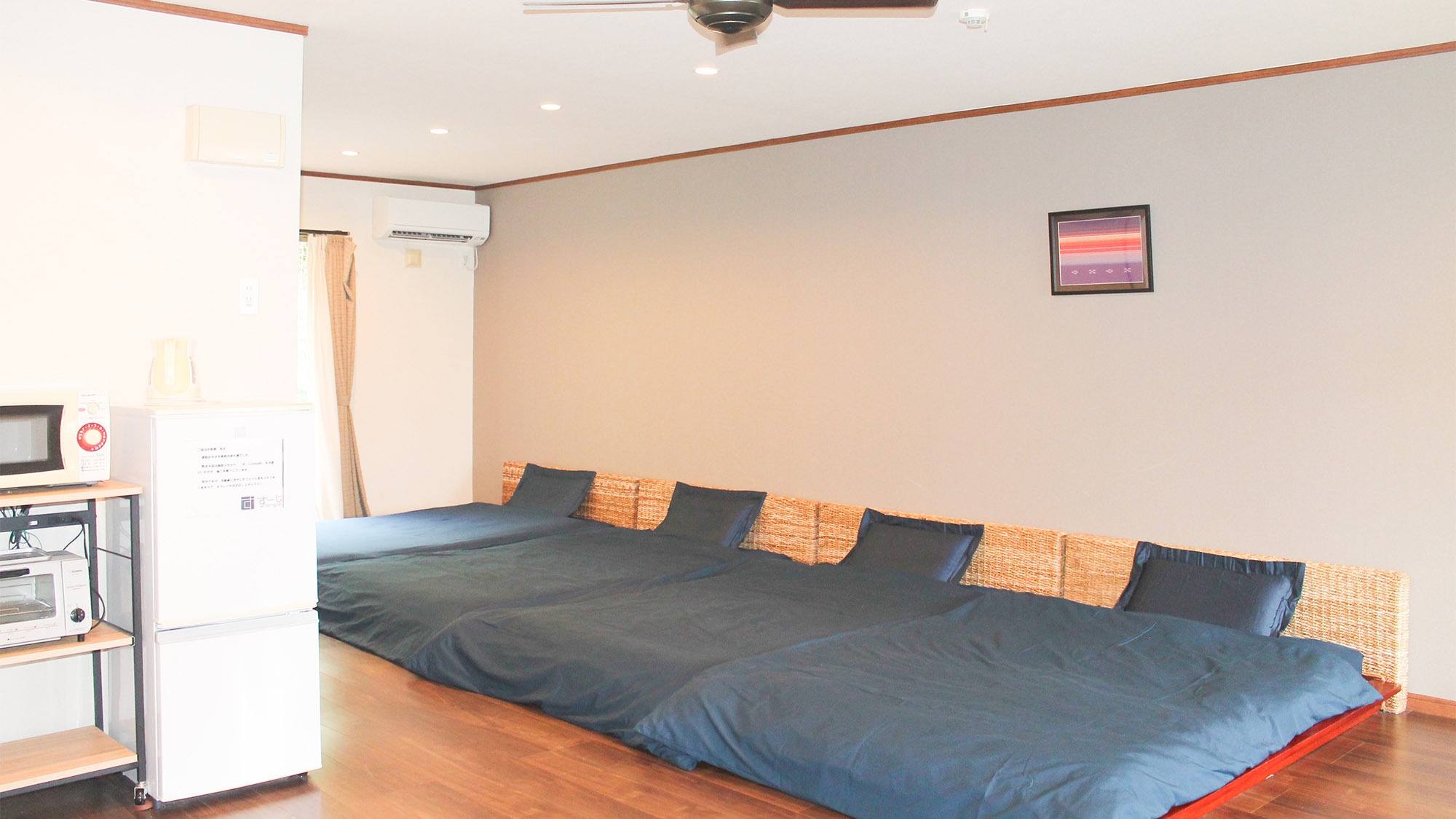 【素泊】セミダブルベッド4台設置のコンドミニアムで、石垣島の大自然を感じてみませんか？