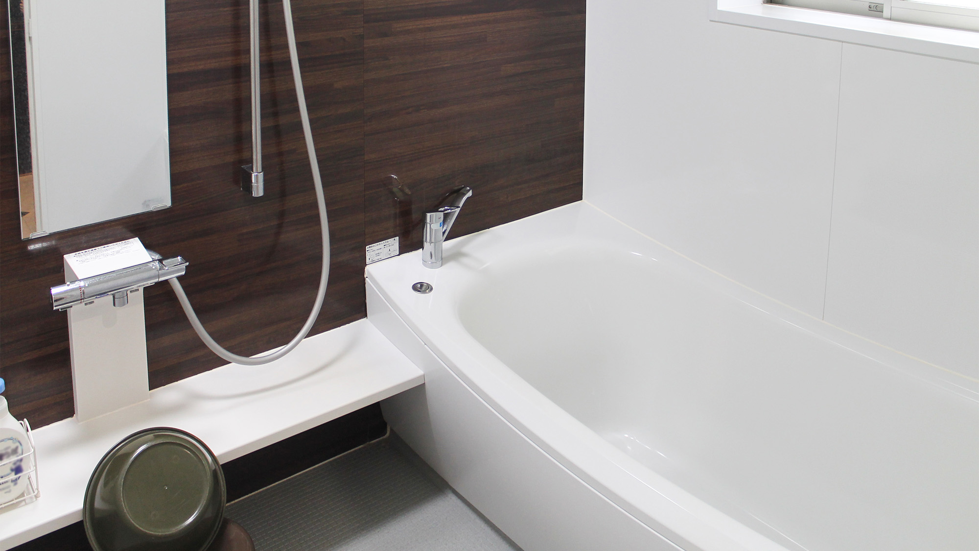 ・【バスルーム】まるで自宅のように寛げるプライベートな空間