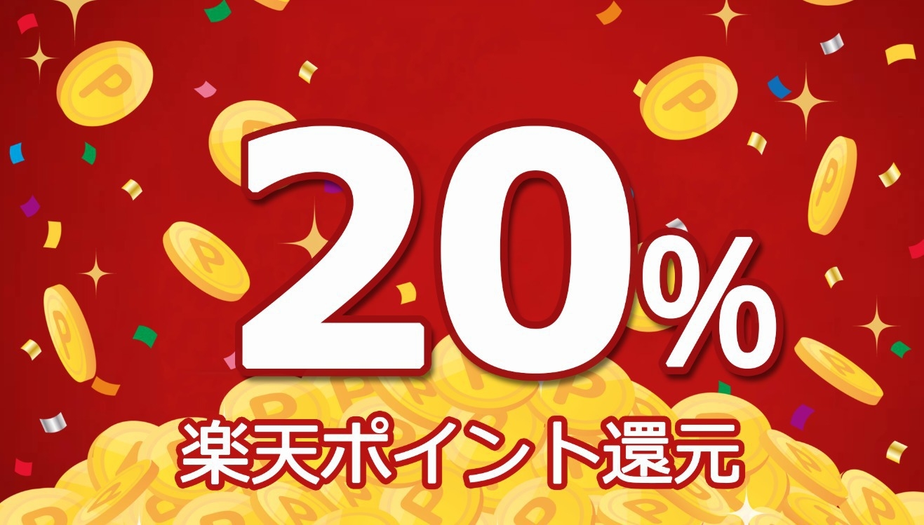 【素泊まり】楽天ポイント20倍プランがキターーー！＜ビジネス利用や団体会計係様、お待たせしました♪＞