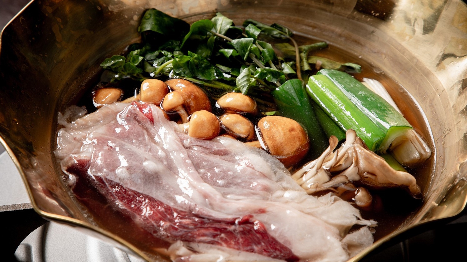 【数量限定】冬の山の恵み 信州産・熊鍋プラン
