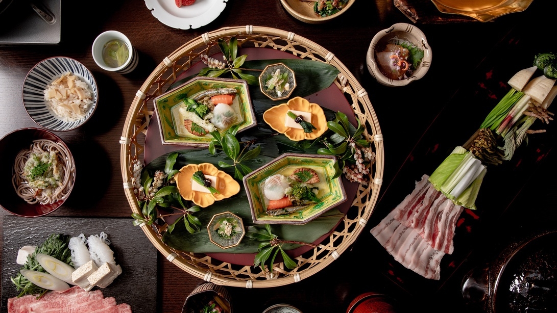 寛ぎの休日を愉しむ萃sui-諏訪湖基本プラン【露天風呂付客室、個室料亭】