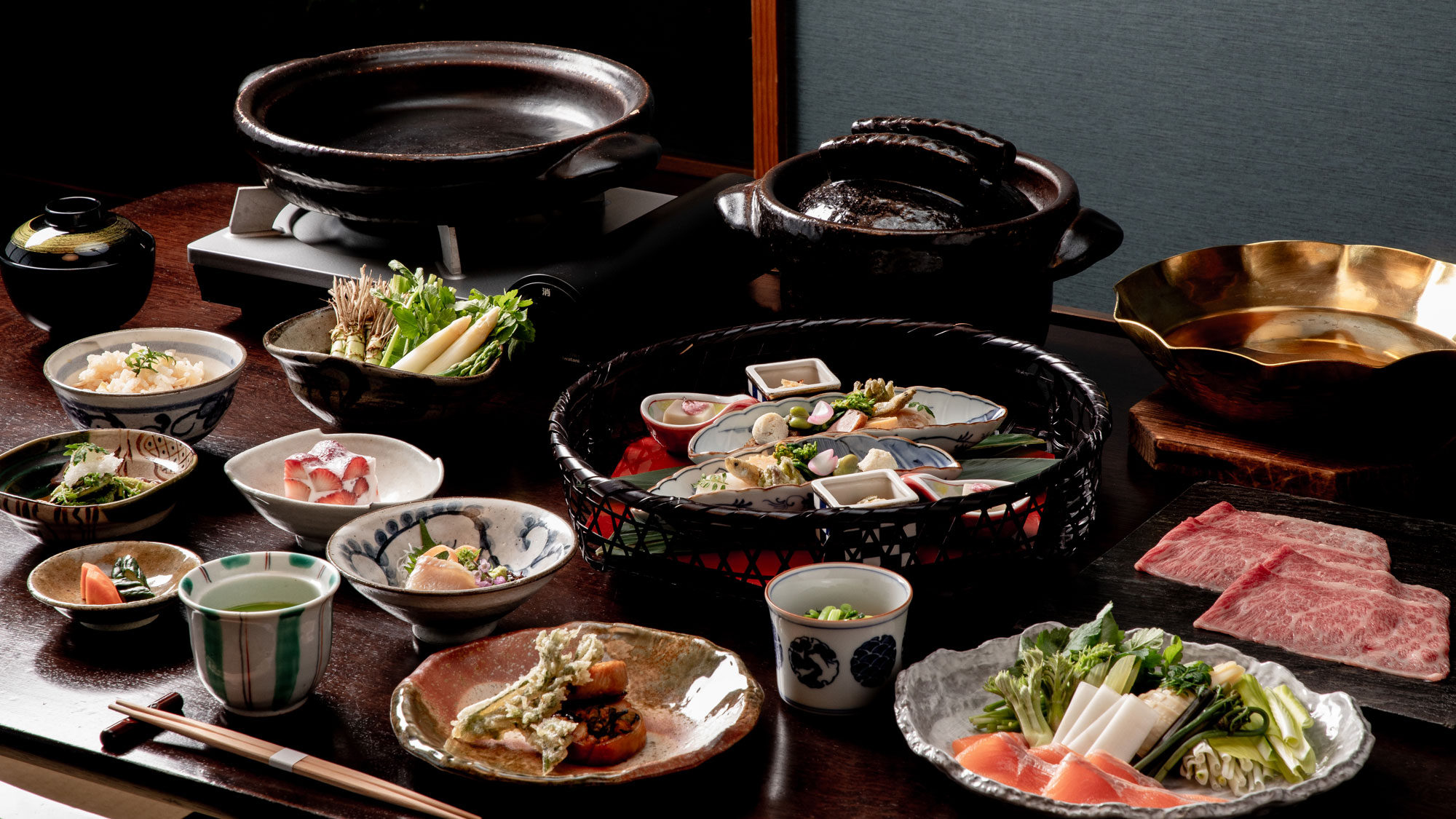 萃の膳＜春のお料理＞職人が手間暇かけたお食事をお楽しみください 