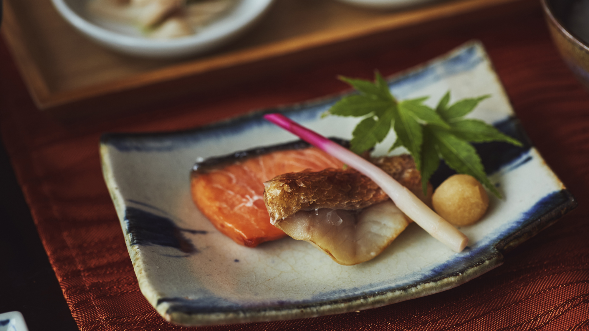 朝食「郷香」さとか／焼物　塩鮭（季節の一例）