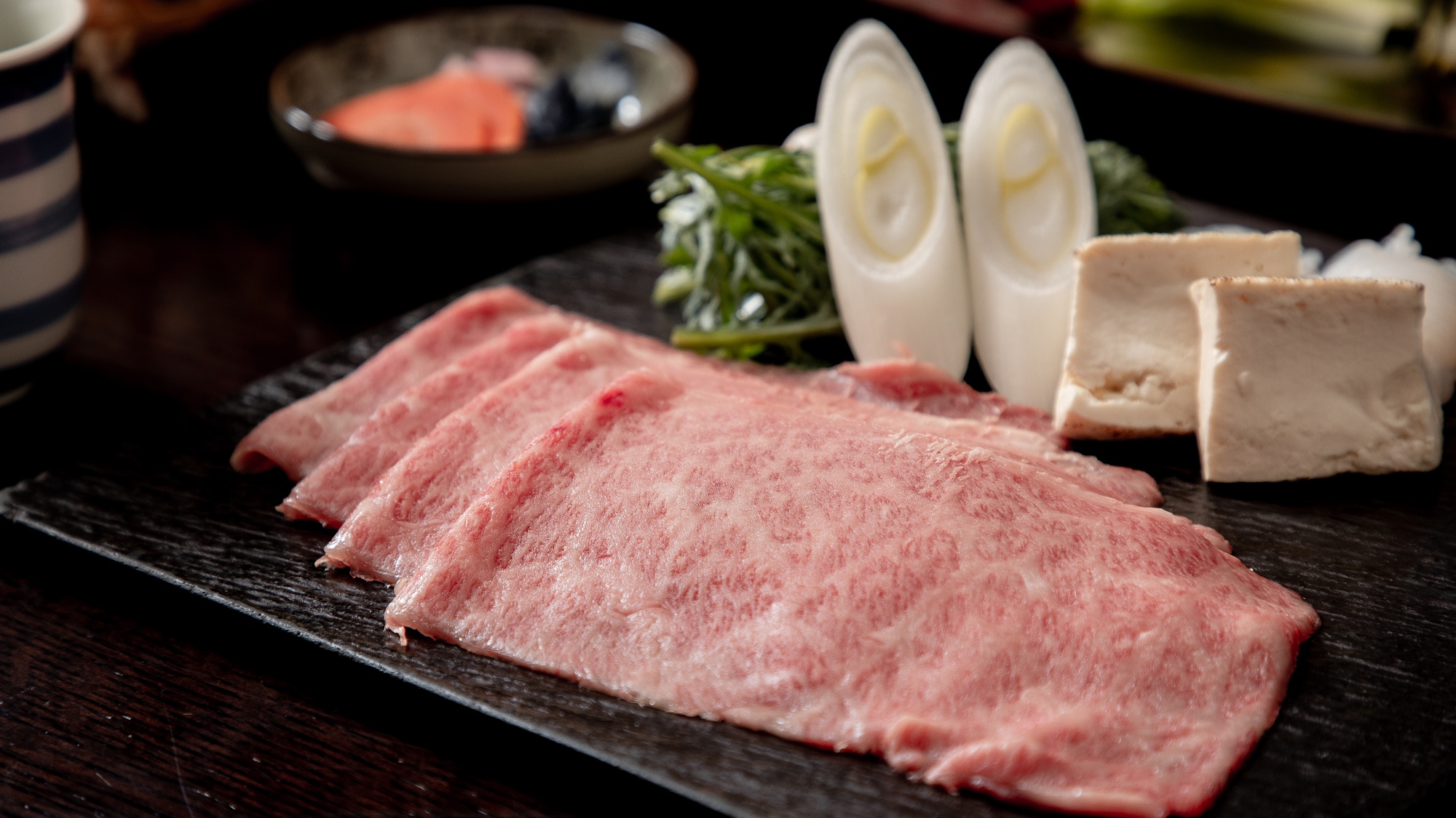 台の物　信州牛のすき焼き