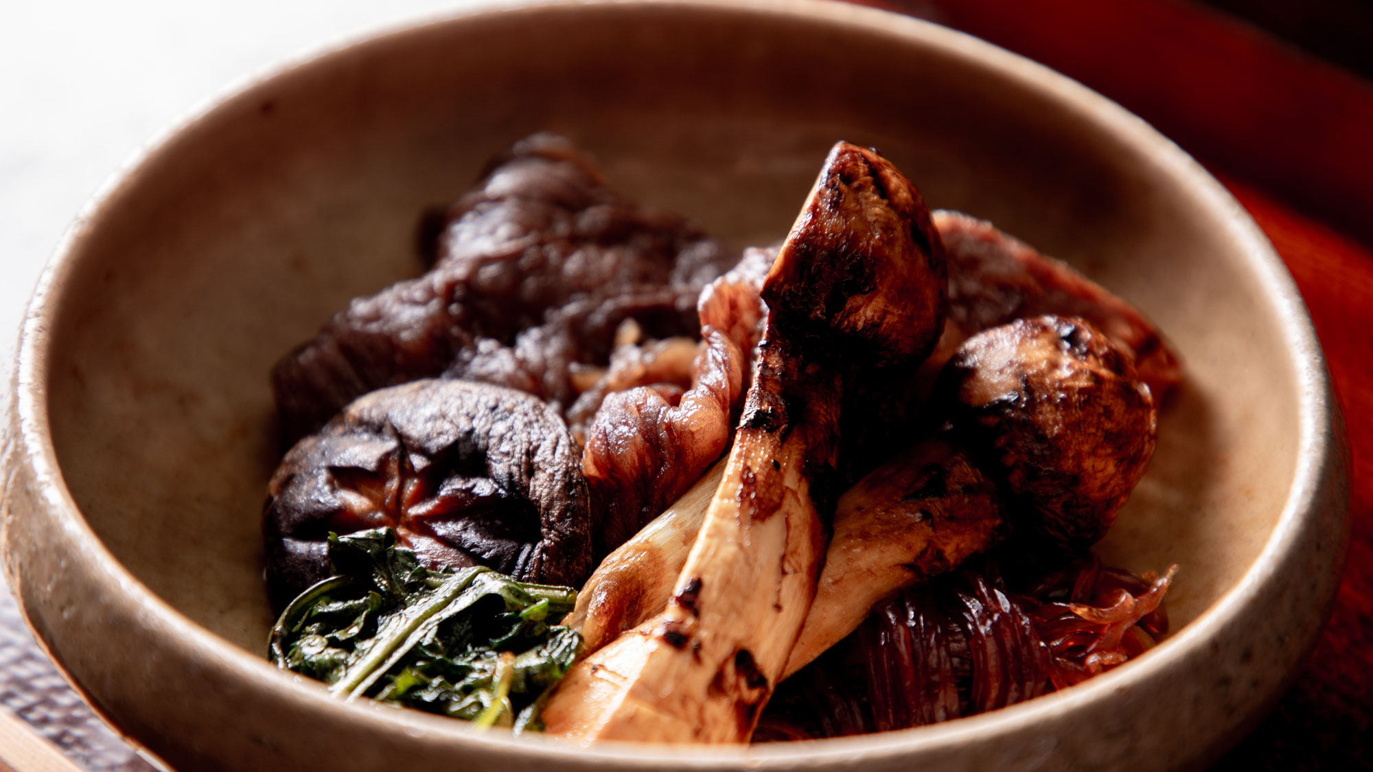 台の物＜冬のお料理＞信州プレミアム牛すき焼き