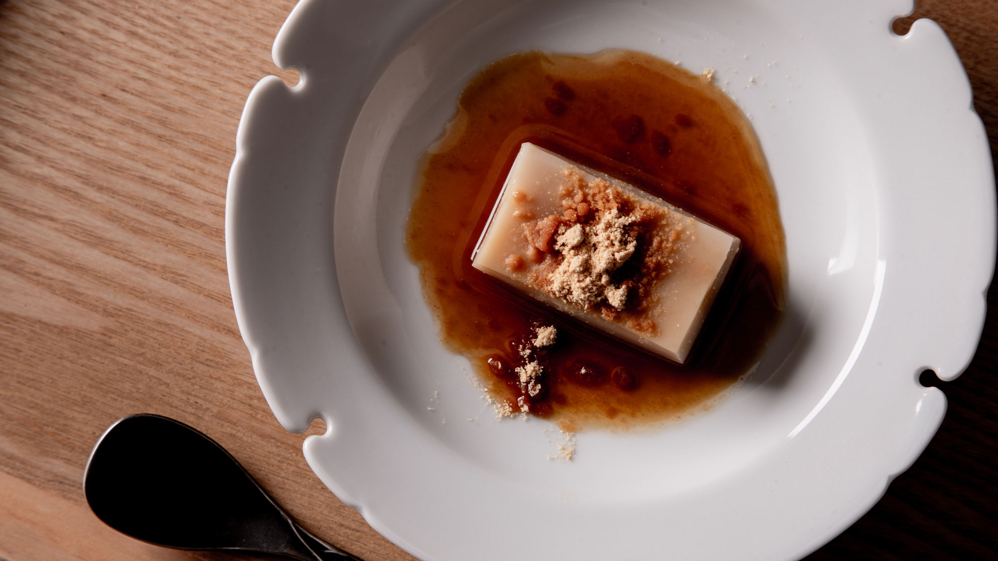 菓＜秋のお料理＞落花生豆腐