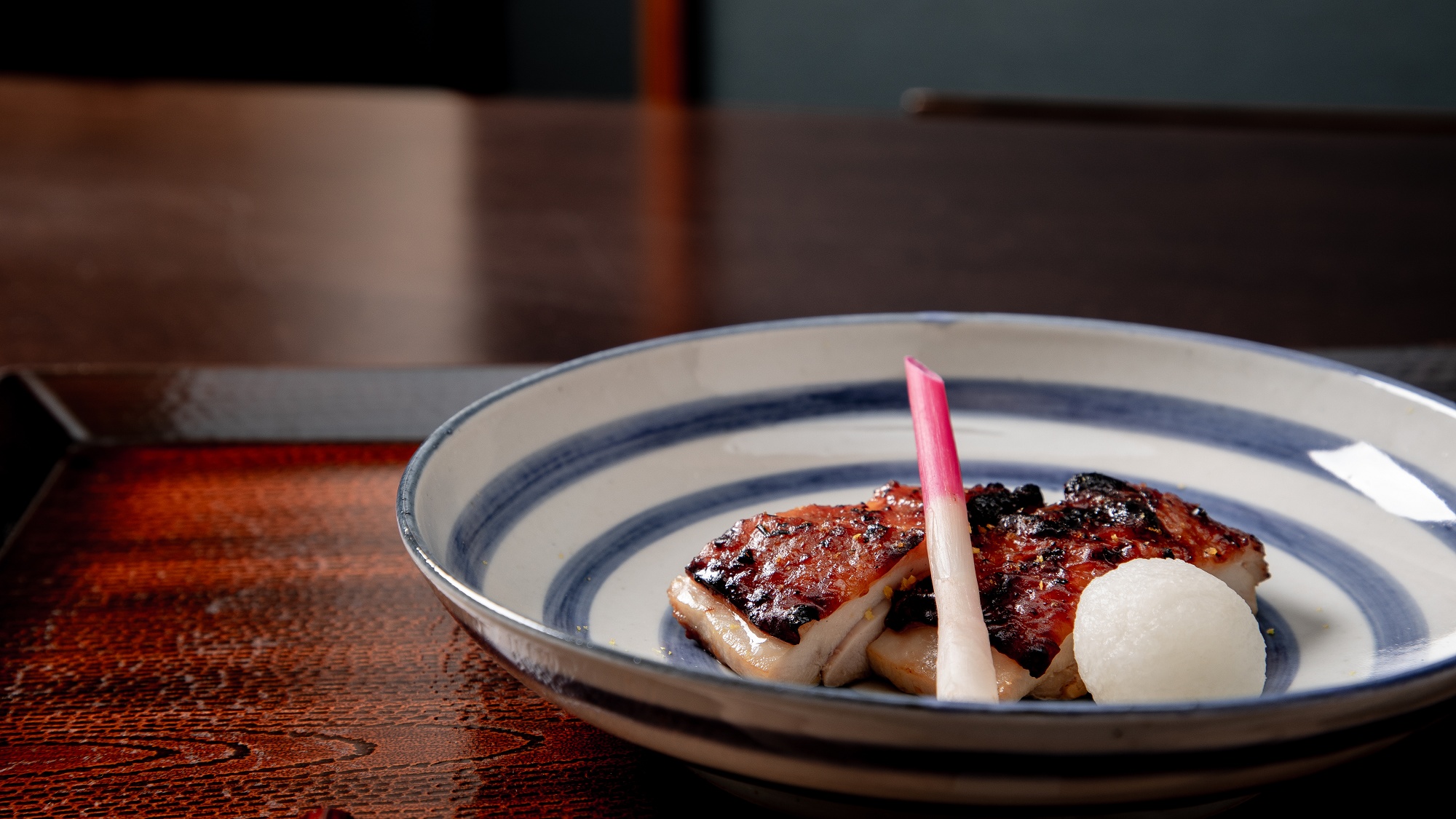 焼き物＜冬のお料理＞信州地鶏味噌幽庵焼き