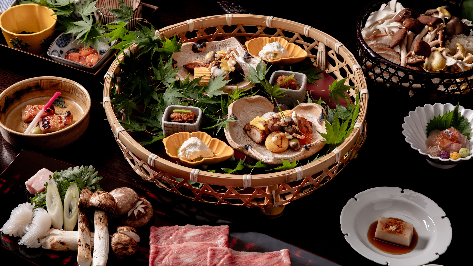 萃の膳＜秋のお料理＞職人が手間暇かけたお食事をお楽しみください