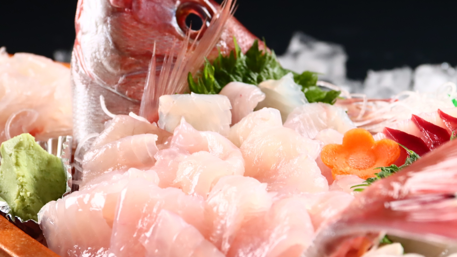 【C大盤振舞コース】グレードアップ！氷見港直送大漁舟盛り付き！欲張りに氷見の海鮮を満喫♪