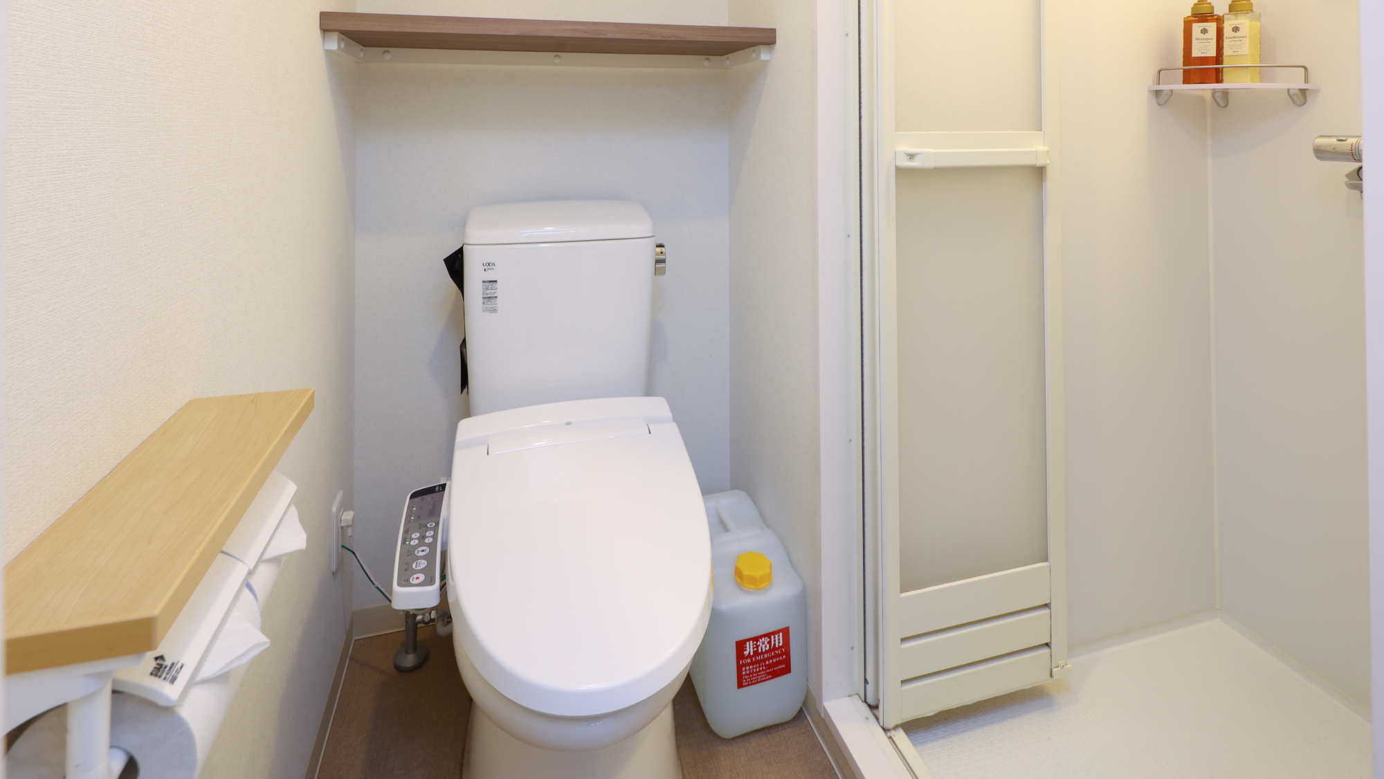 ◆客室トイレ（温水洗浄機付き）