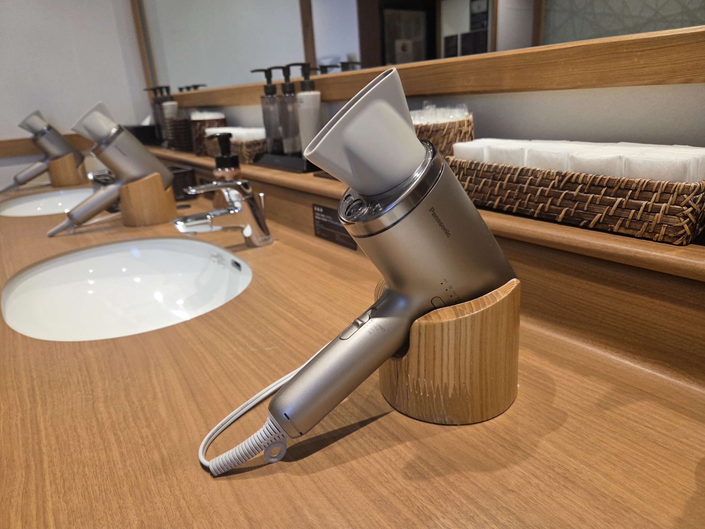 ◆男湯・女湯共通 ナノケアドライヤー(Panasonic製)