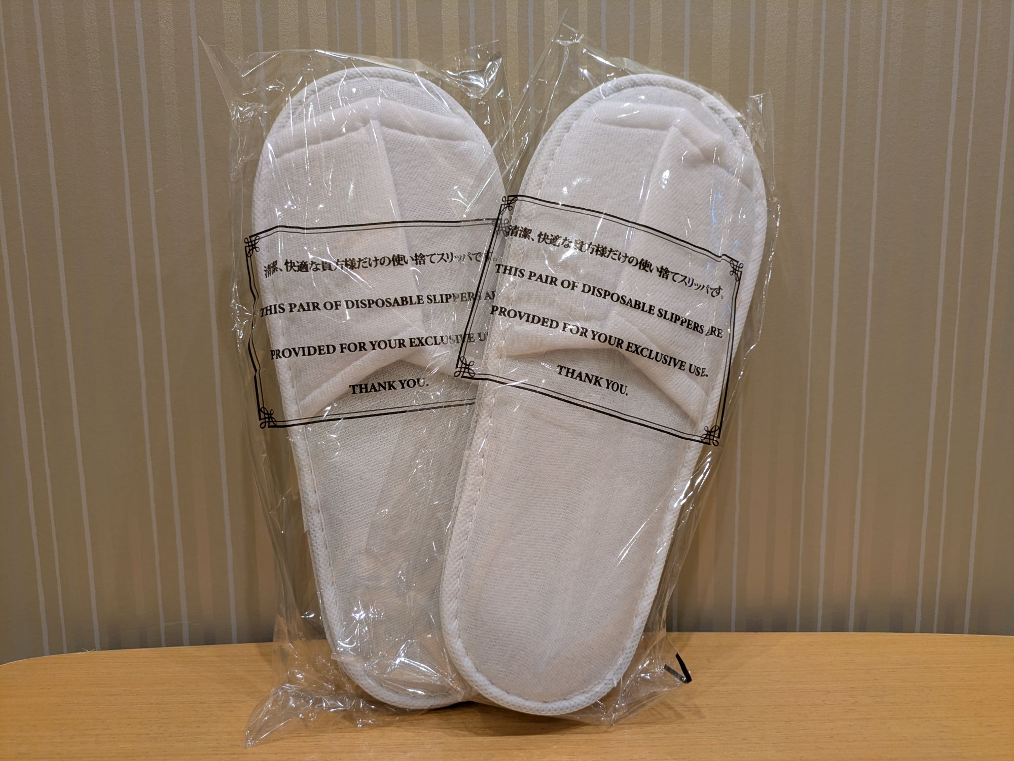 ◇館内用使い捨てスリッパ