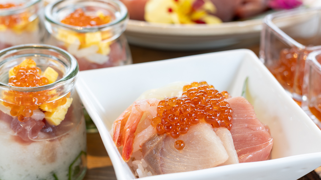 【Northern Kitchen】海鮮丼盛り付けイメージ