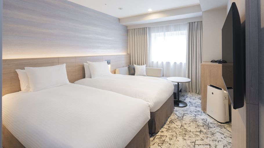 【2025年5月改装】スーペリアツイン／23㎡の洋室ツインベッドルームです。