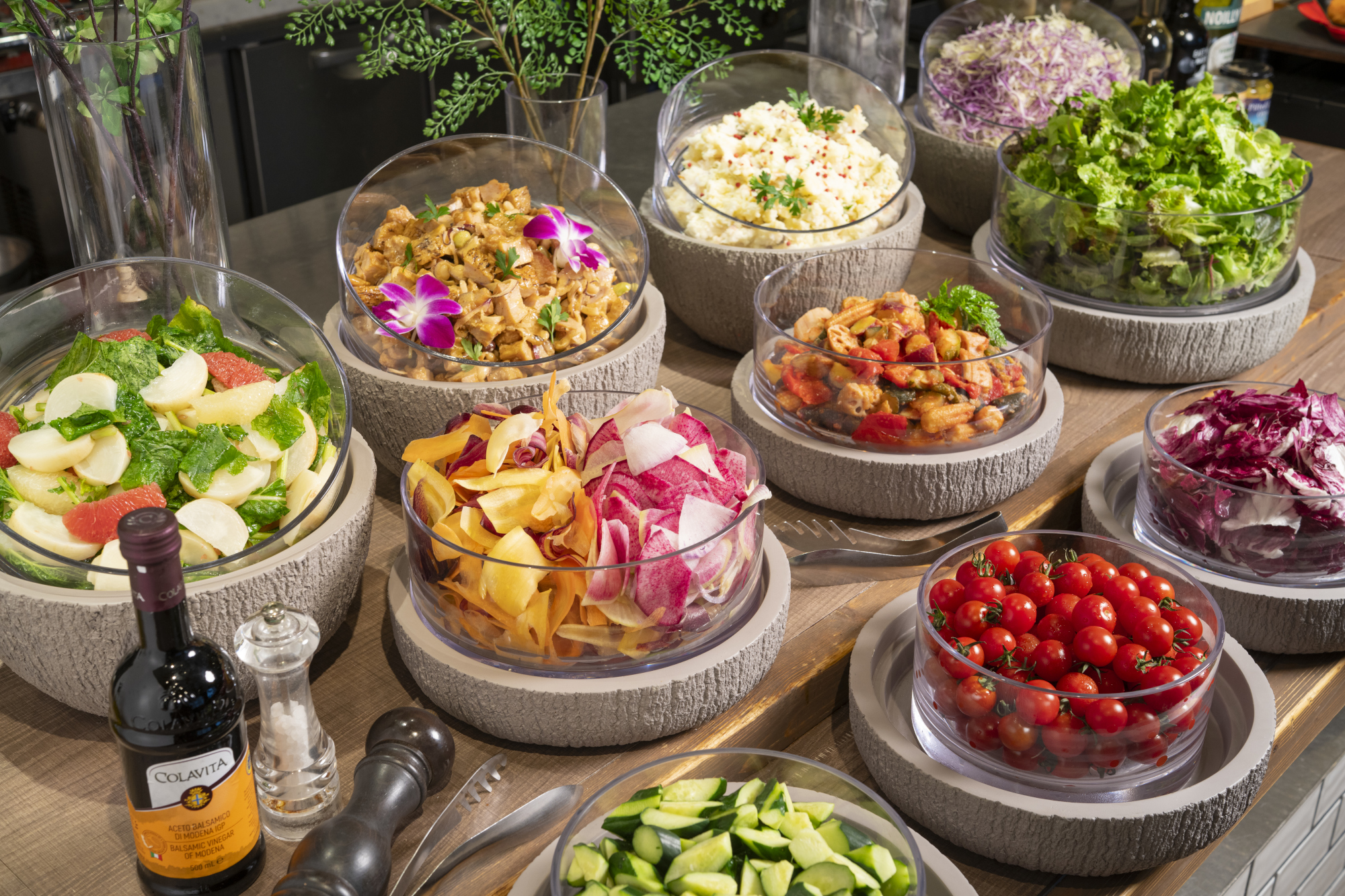 【Northern Kitchen】シェフお手製サラダ、野菜が充実