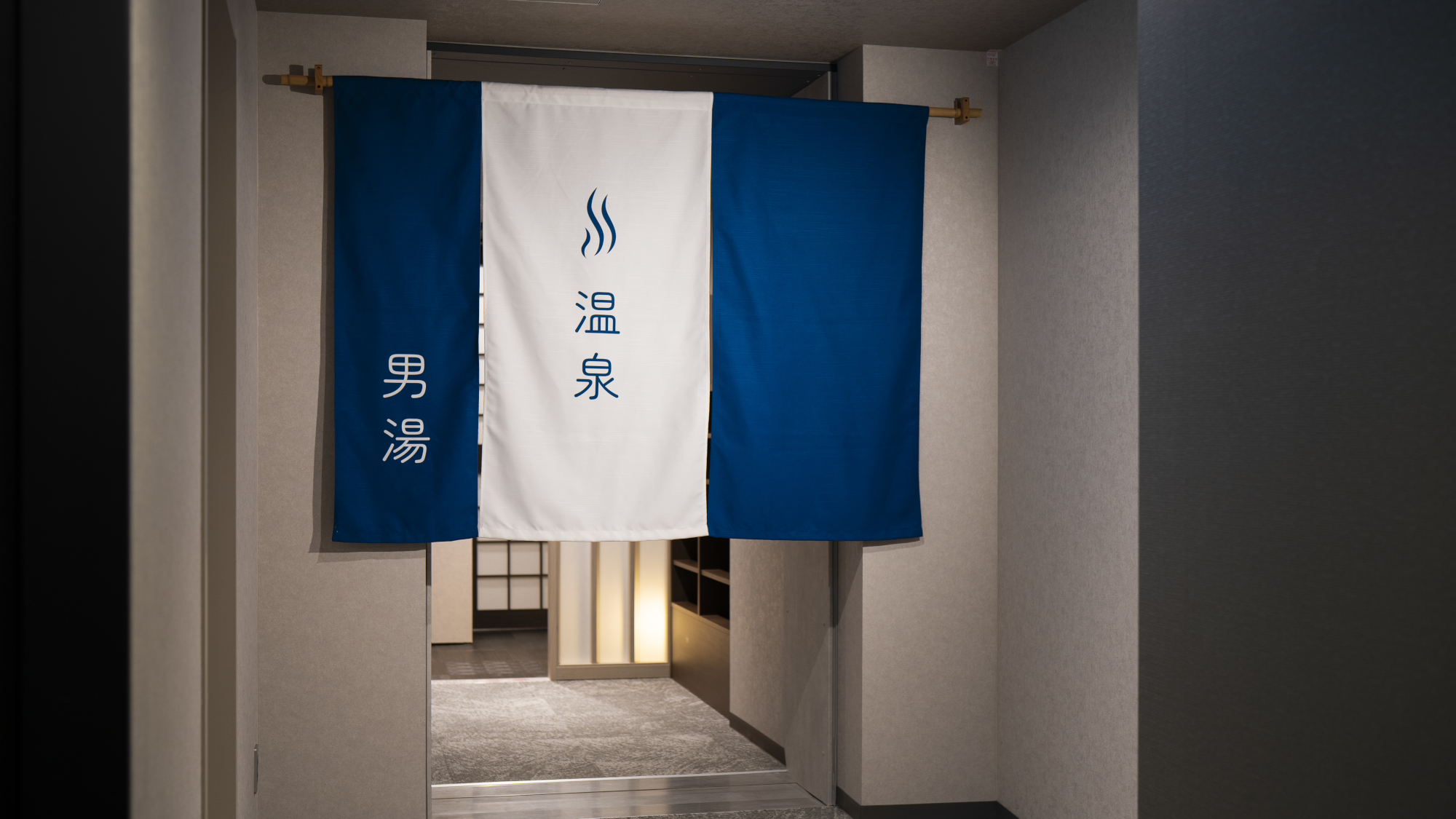 大浴場入口（男性）