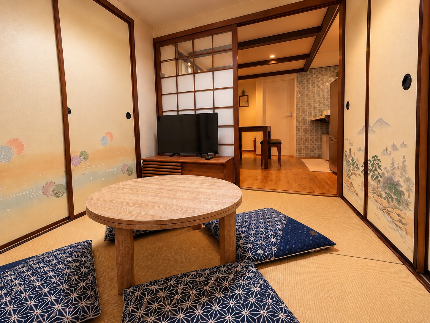 伝統的な畳の部屋で、日本らしい暮らしを体験しませんか？