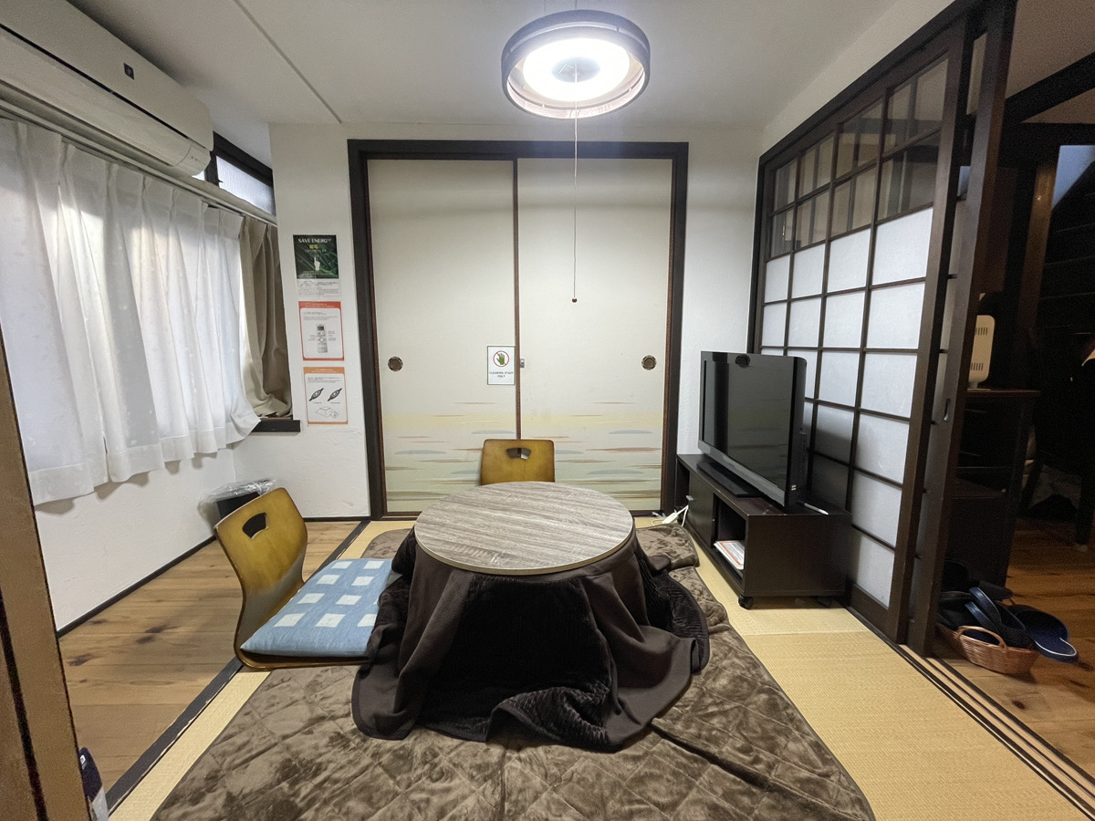 「こたつ」のある暮らしを体験