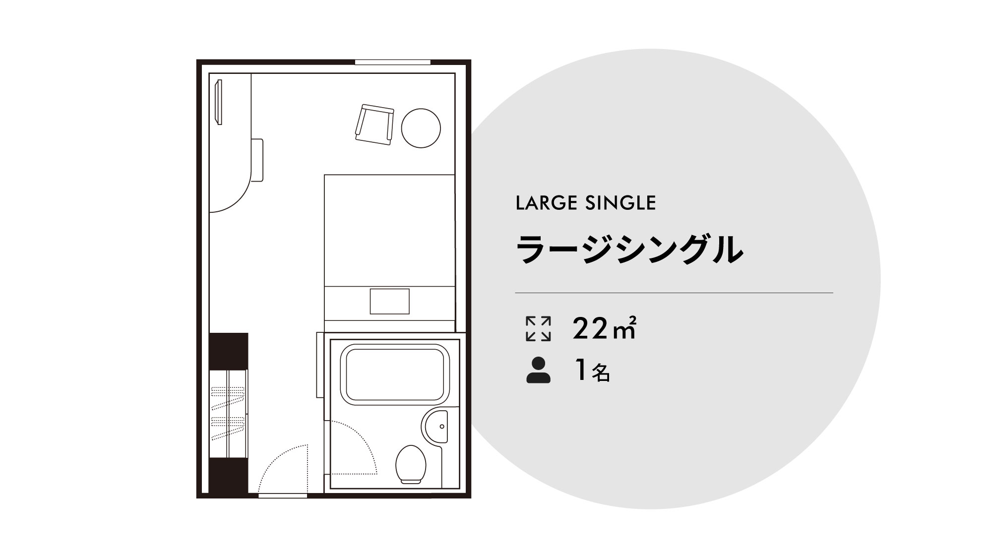 ラージ シングル