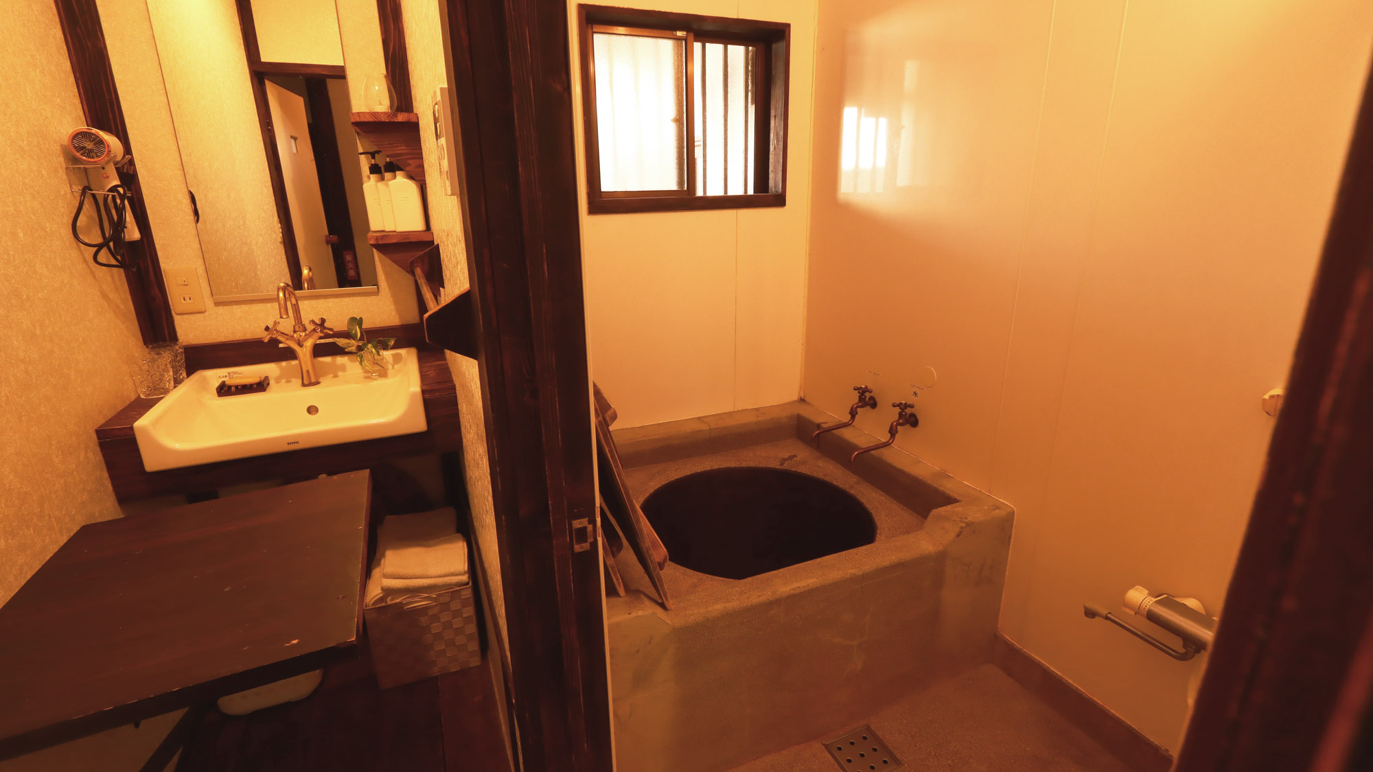 ●五右衛門風呂●貴重な入浴体験♪今では見なくなった五右衛門風呂を♪