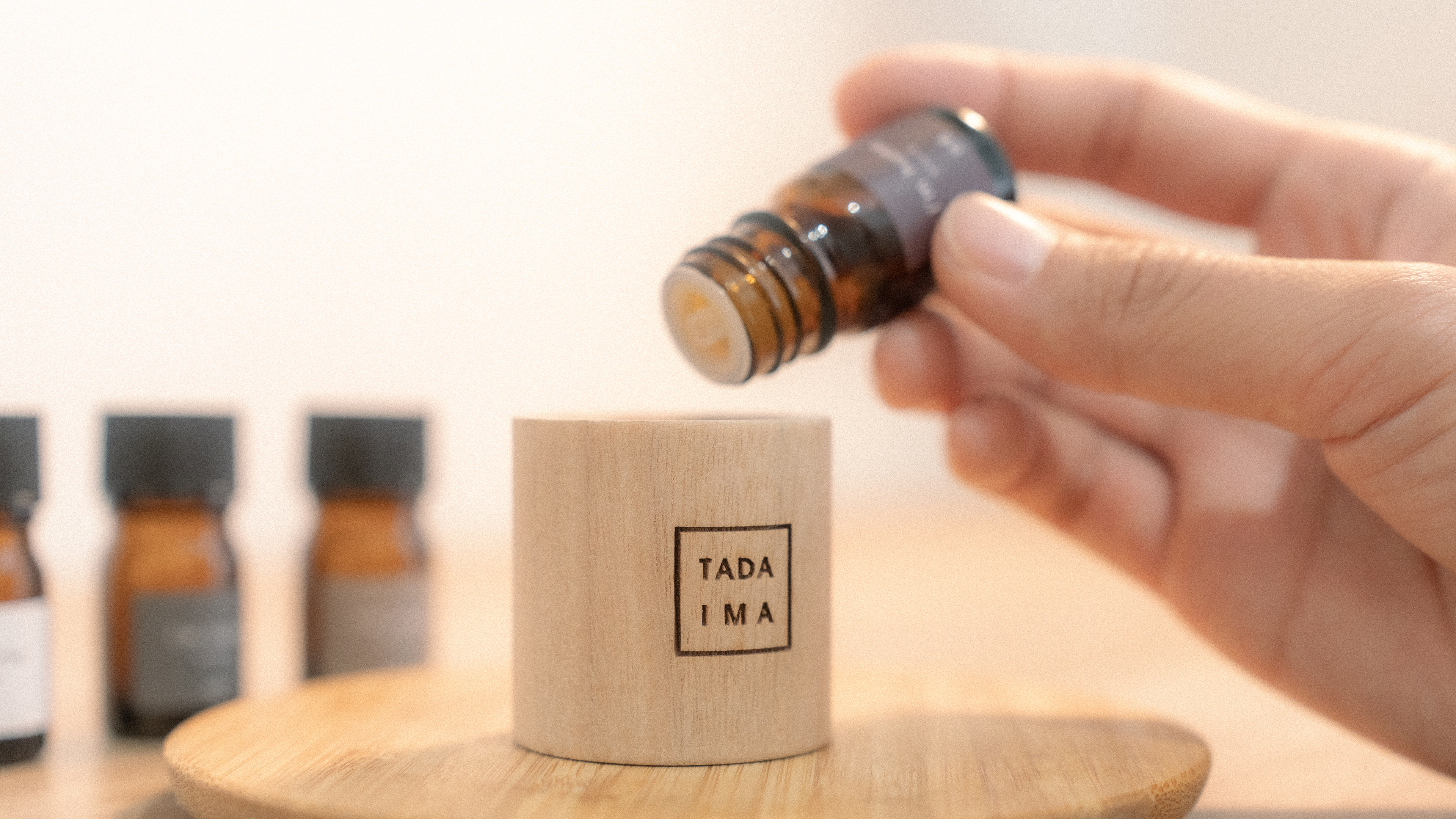 全客室内にオリジナルアロマ【TADAIMA AROMA】を完備