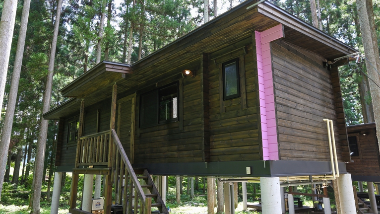 【壱の棟】＜1K＋ロフト＞古民家風コテージ（犬OK・〜8名）