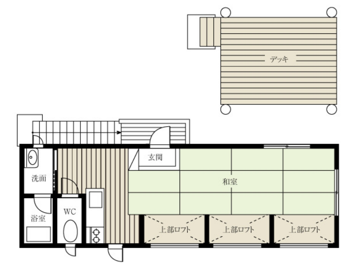 【壱の棟　弐の棟　参の棟】間取り