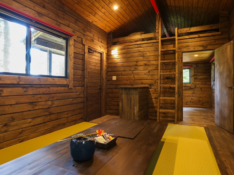 【伍の棟＜2K＋ロフト＞古民家風コテージ】和室（2）