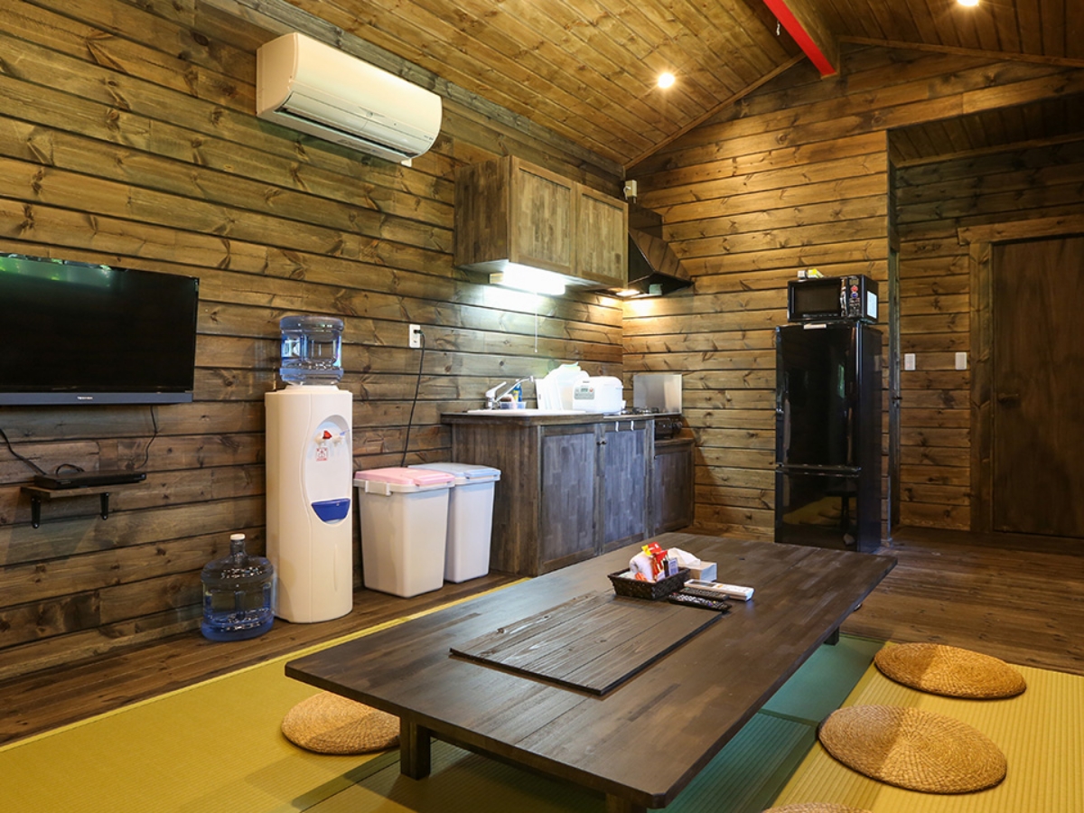 【伍の棟＜2K＋ロフト＞古民家風コテージ】和室