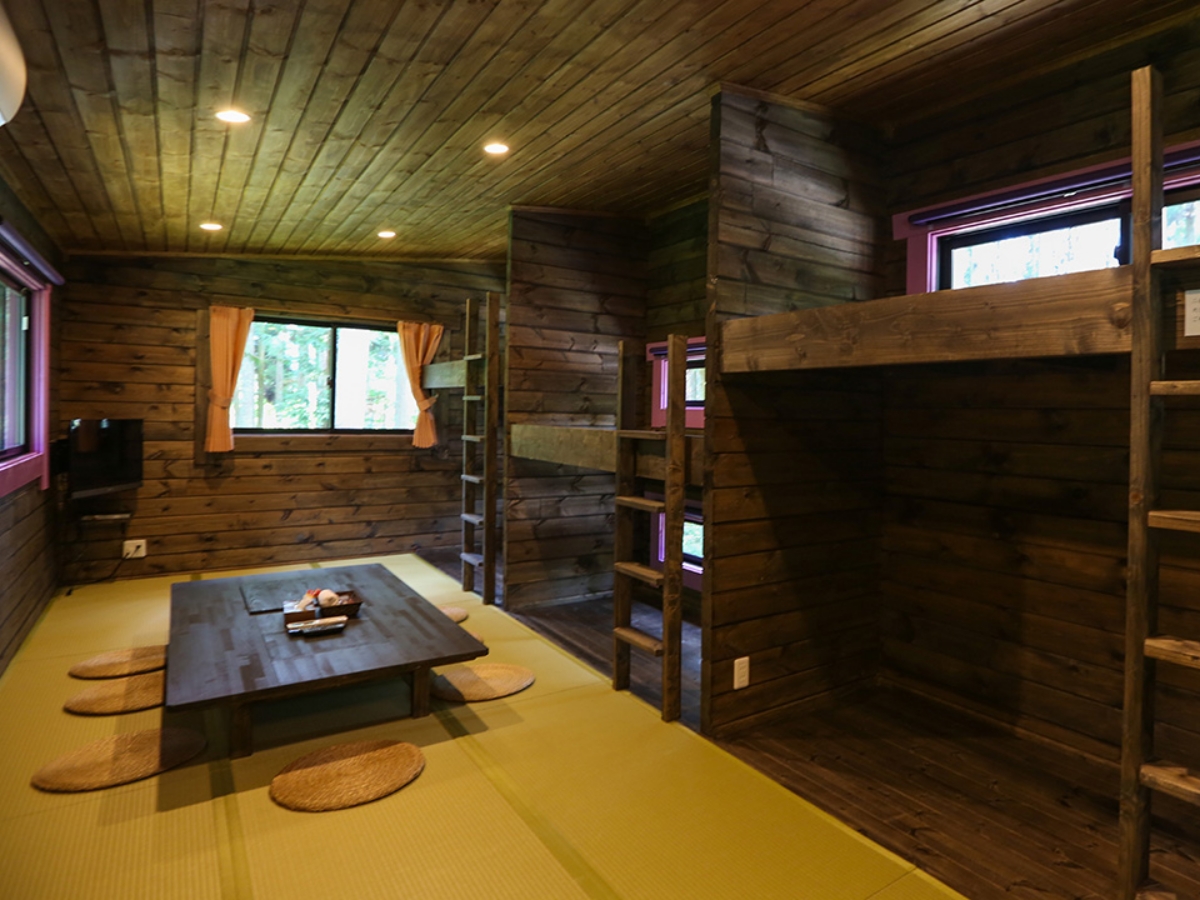 【壱の棟＜1K＋ロフト＞古民家風コテージ】和室