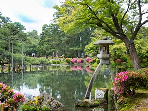 金沢市内　兼六園（国指定特別名勝）の四季