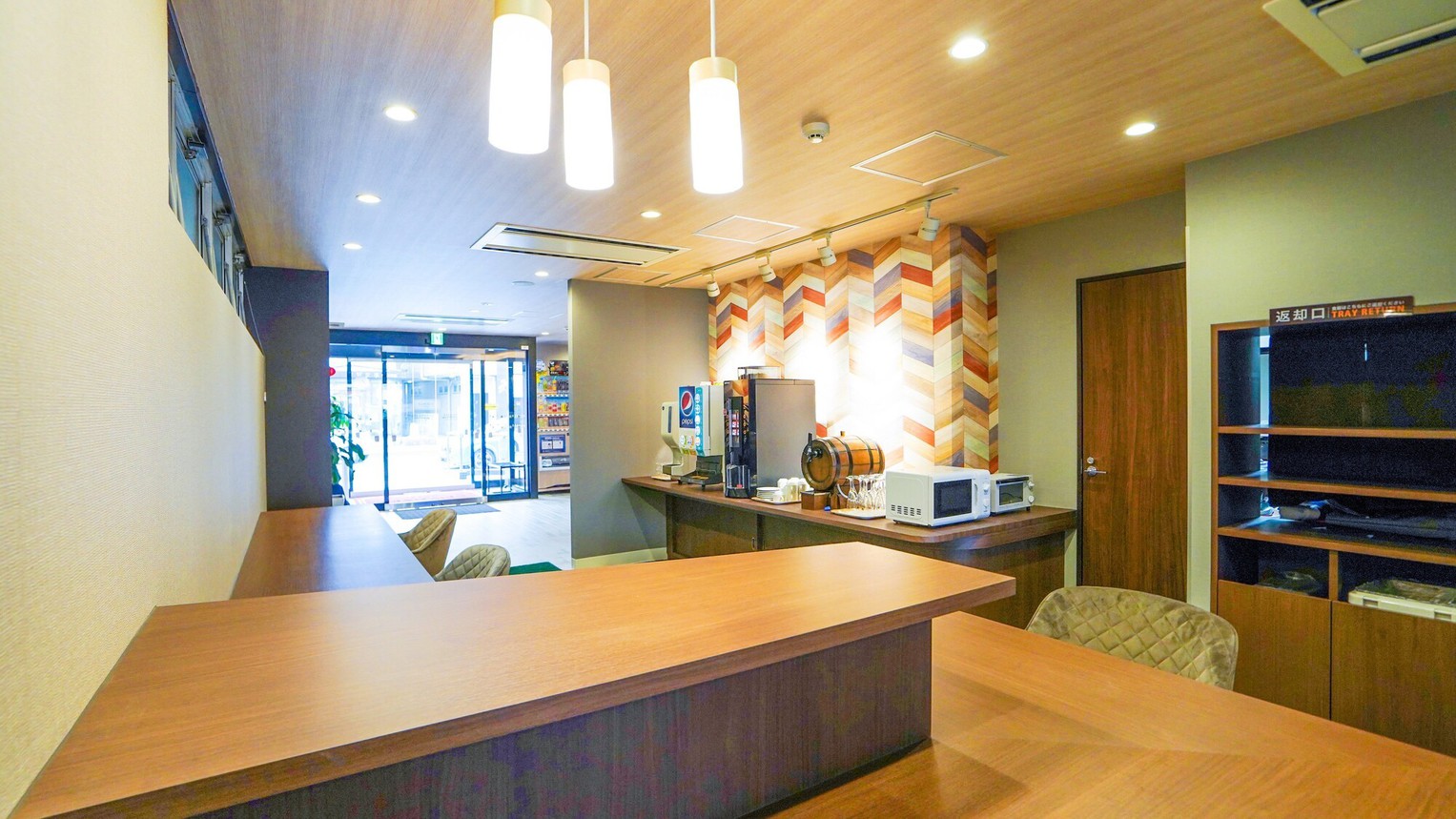 ≪大好評≫宿泊者専用ラウンジ