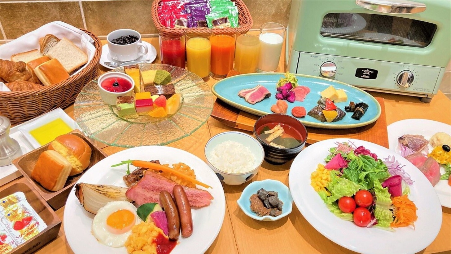 【ゆったり12時アウト】ファミリー＆カップルプラン　フレッシュ＆ヘルシーな朝食付