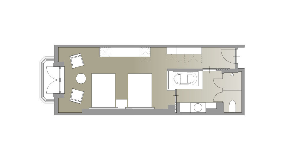 デラックスツイン（42～46.8㎡）