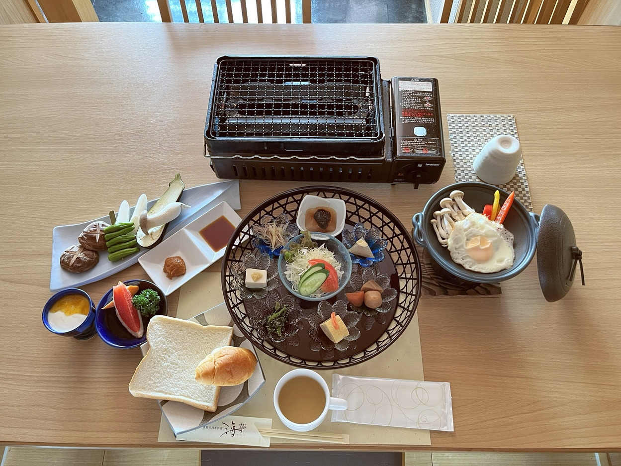 【事前決済限定・朝食付】地産地消　ベジタリアン朝食プラン♪