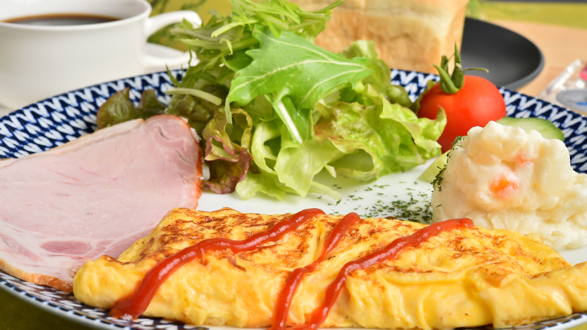 朝食の一例です