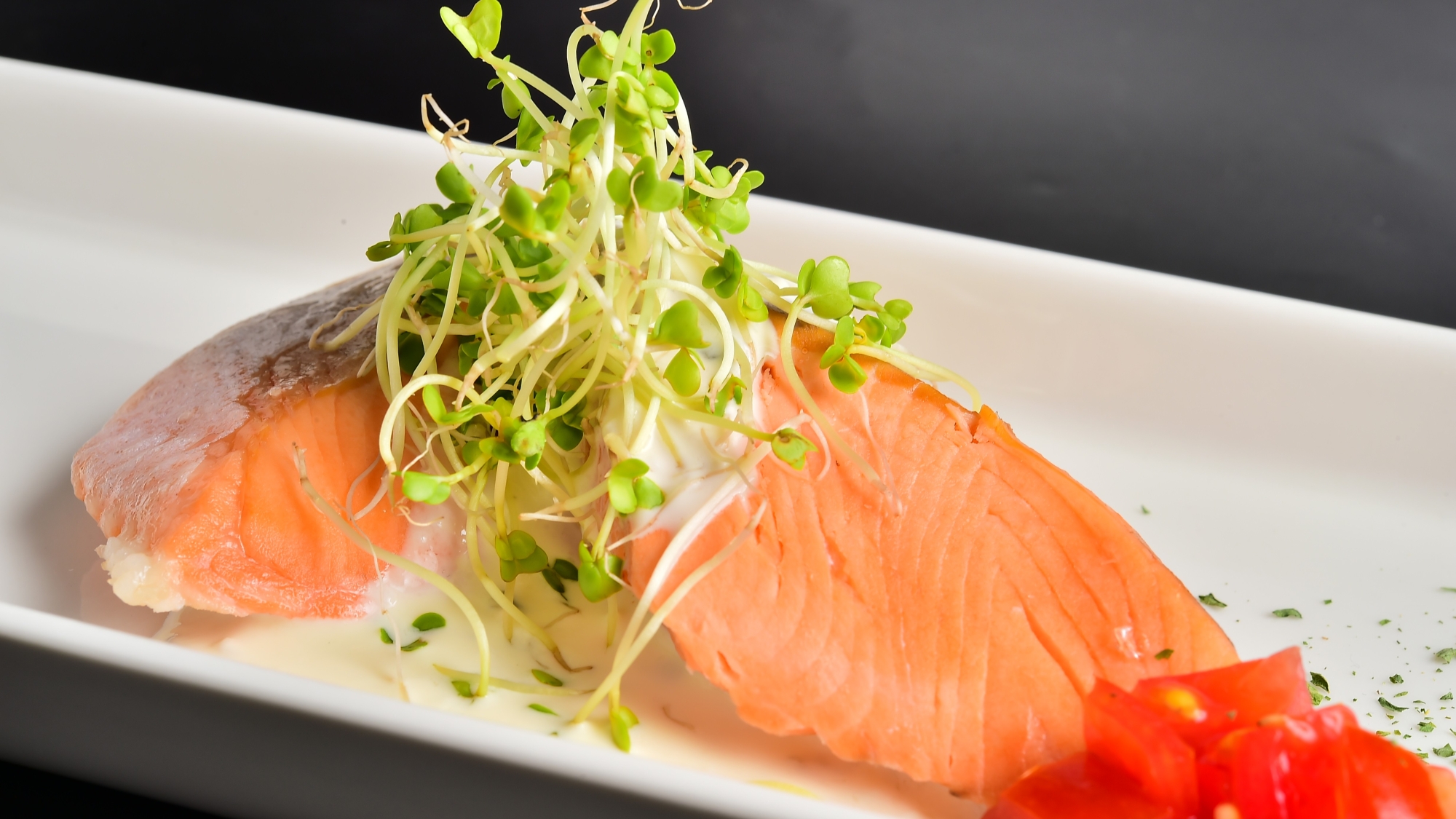 夕食の一例です