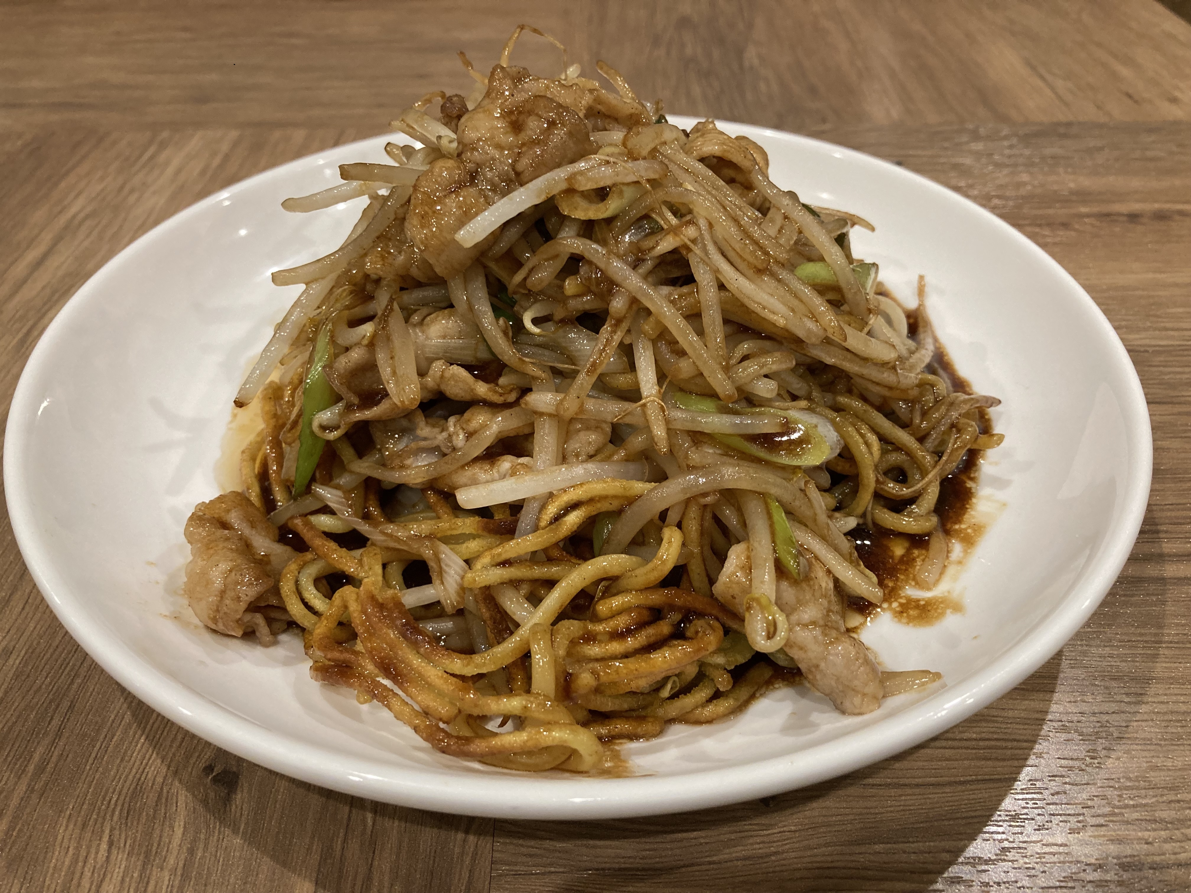 〈  夕食  〉【 日田駅前 】 焼きそば