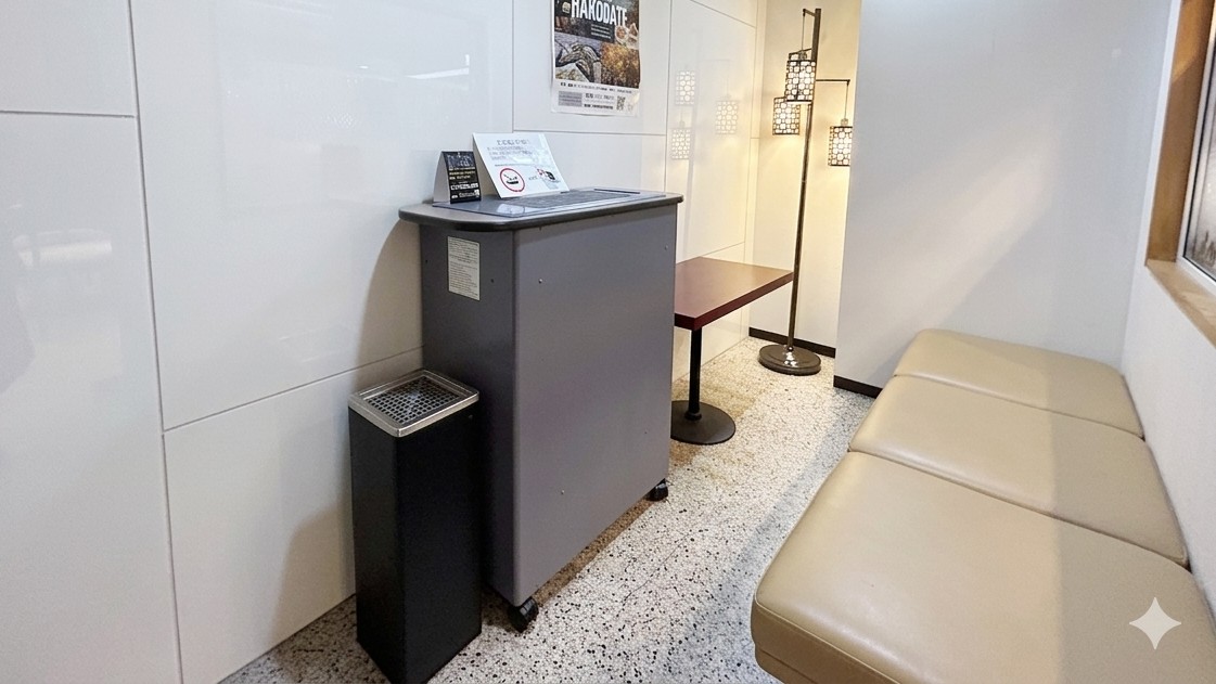 2階ロビー喫煙所