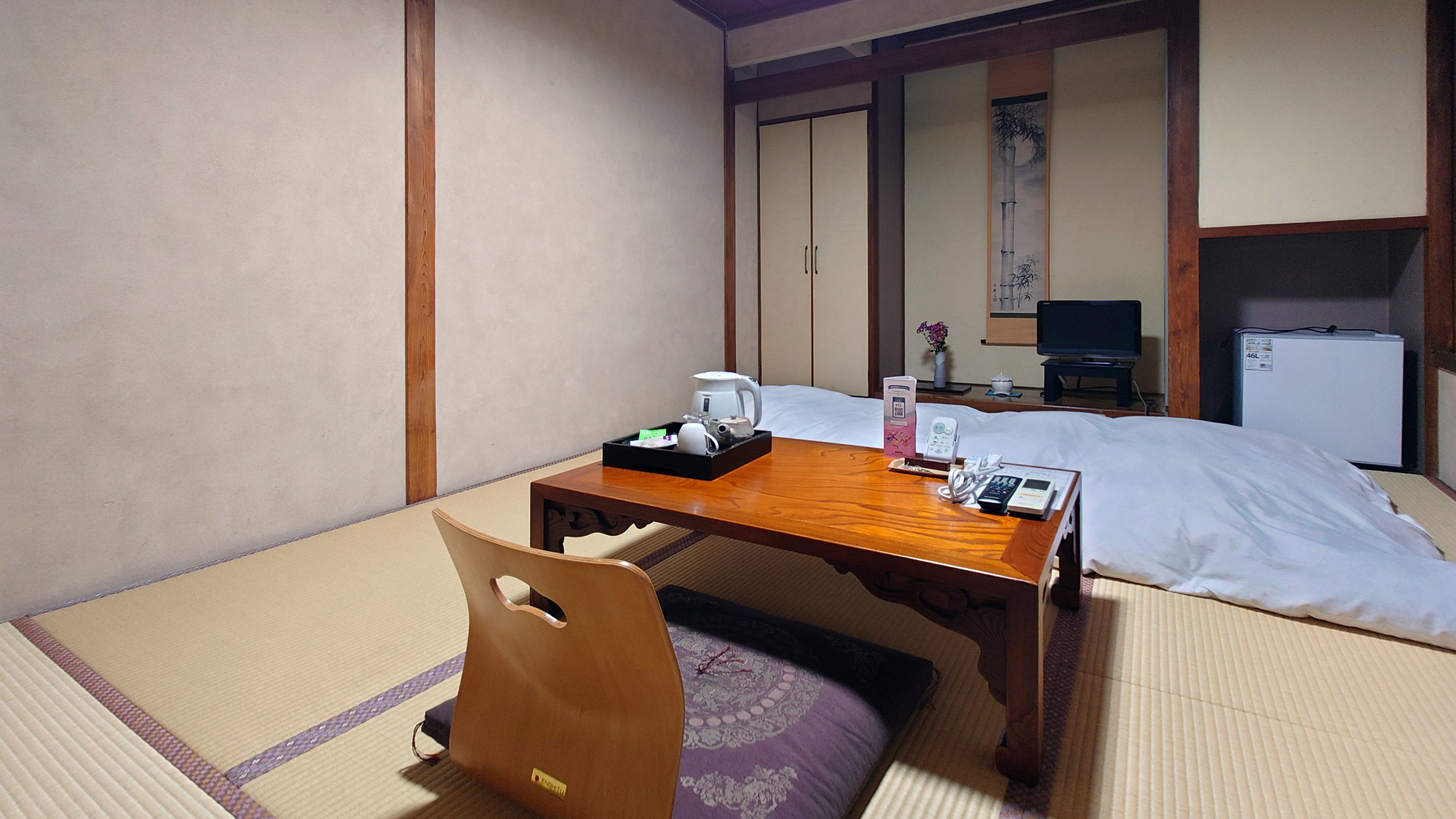 【和室6畳】落ち着く和室で旅の疲れを癒してください