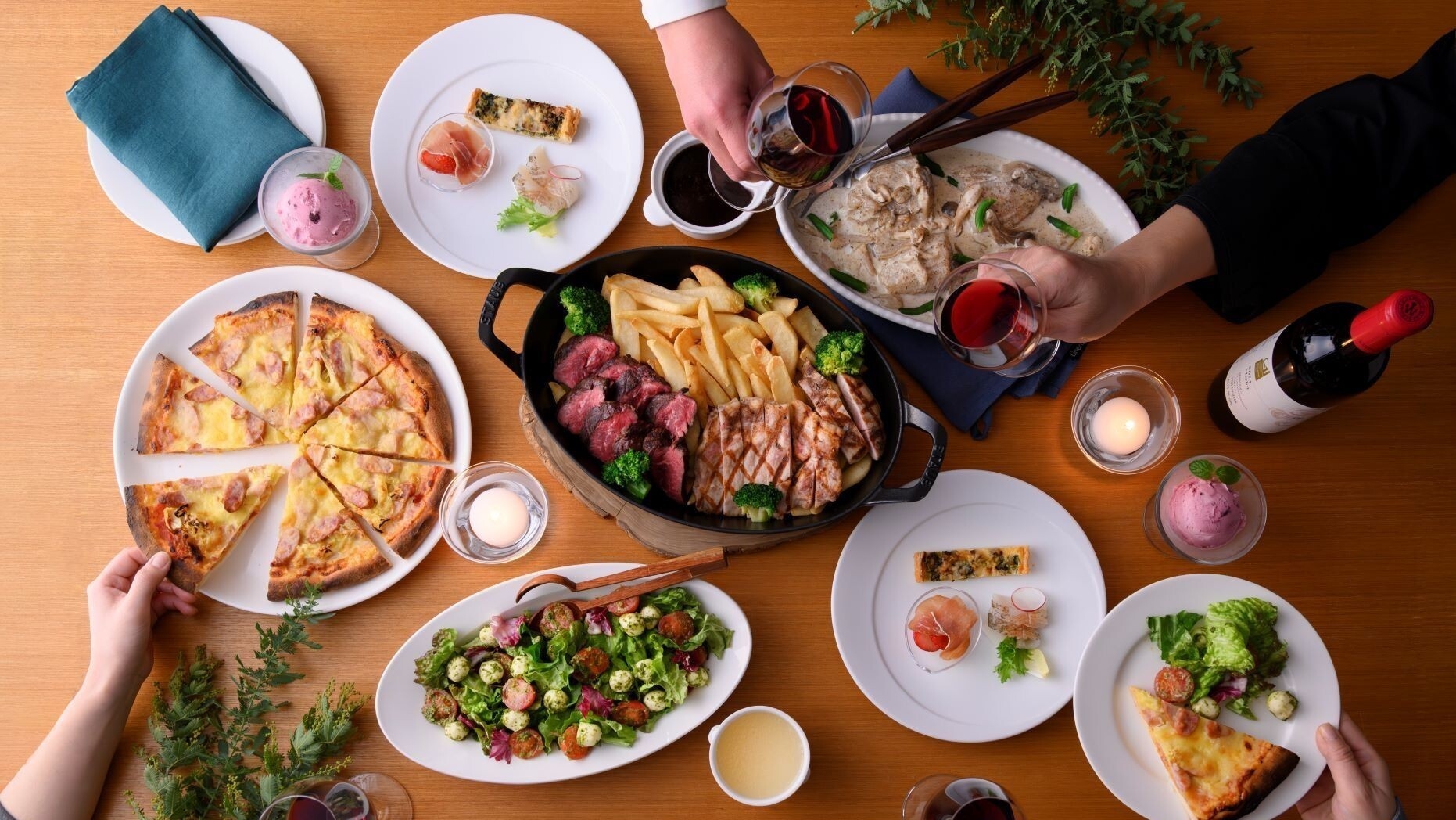 温泉客室付き　ギャザリングステイプラン