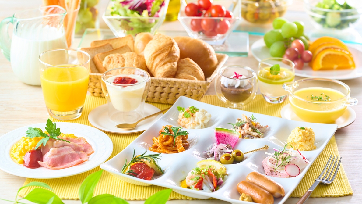 【夕食なし・朝食付】観光にもビジネスにも♪22時までチェックインOK　1泊朝食付　バイキング