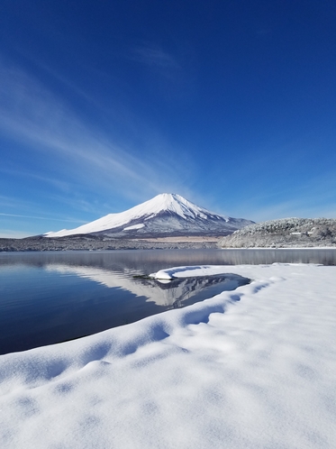 冬の山中湖