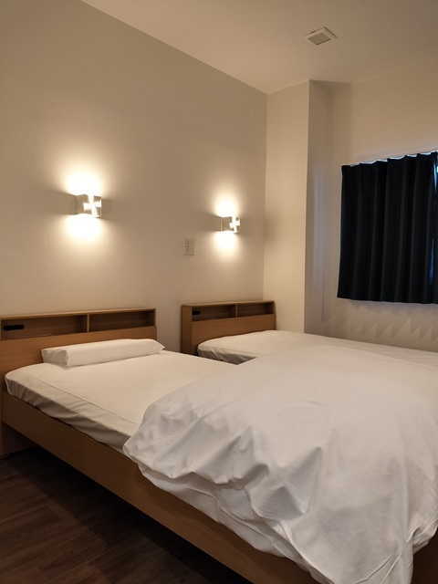 ツインルームをお一人で！！